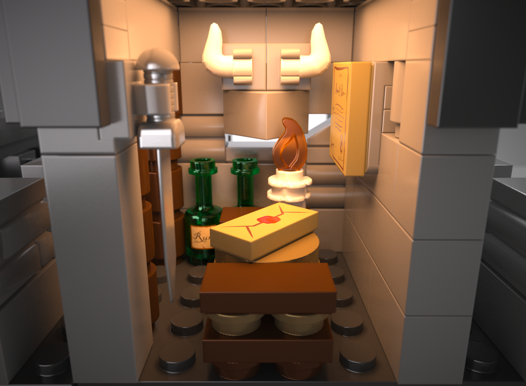 Iambrick 40210 Holy Spirit Knight Fortress - YWOBB