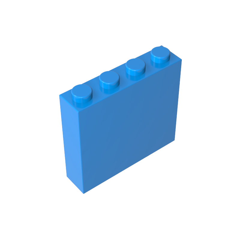 GOBRICKS GDS-90328 Brick 1 x 4 x 3 - YWOBB