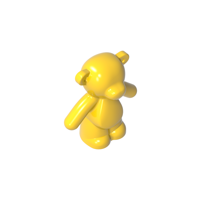 GOBRICKS GDS-2121 teddy bear - YWOBB