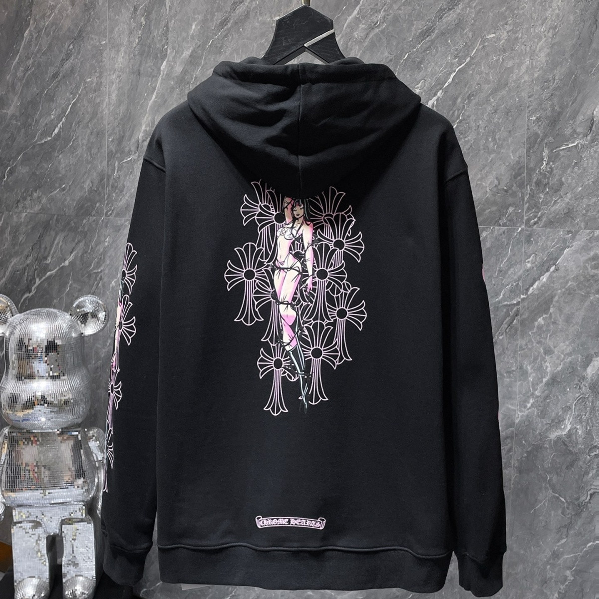 8_Chrome Heart hoodie