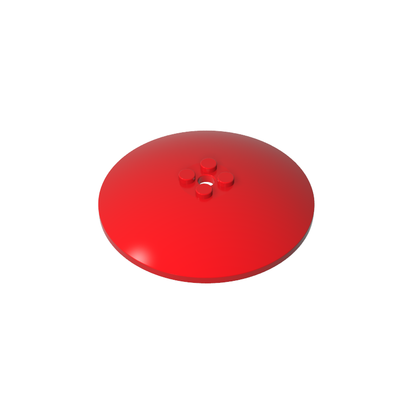 GOBRICKS GDS-1189 Dish 8 x 8 Inverted - Solid Studs - YWOBB