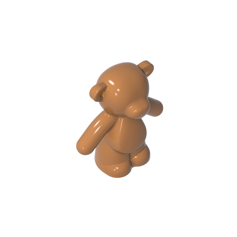 GOBRICKS GDS-2121 teddy bear - YWOBB