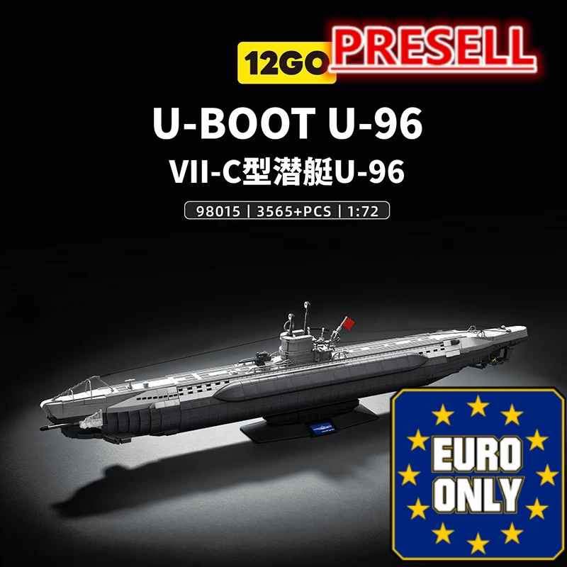 12GO 98015 U-B0OT U-96 OVP EU Warehouse Version - YWOBB