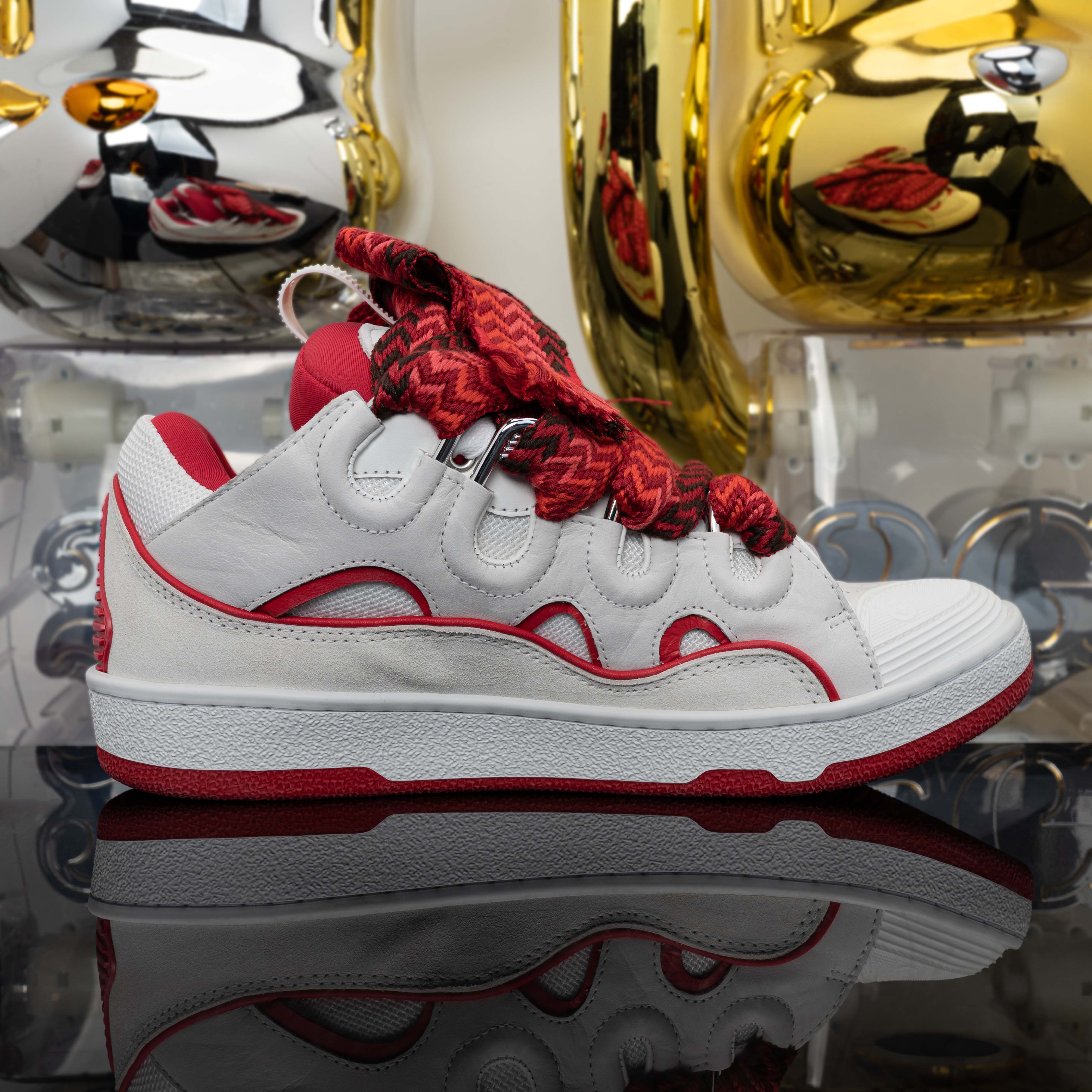 Lanv*n Curb Sneakers  FM-SKD11-DRAP-P230030