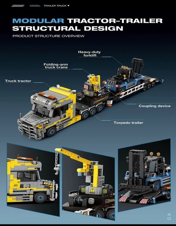 Reobrix 842 TRAILER TRUCK - YWOBB