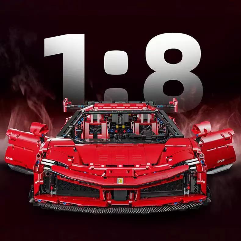 LERU 10723 1:8 Ferrari SF90 - YWOBB