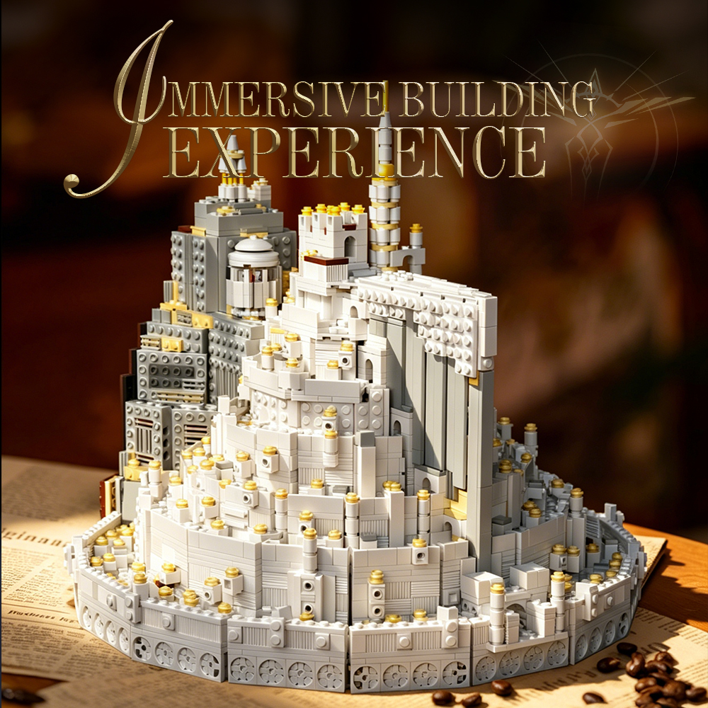 STACKO BRICKS 18002 The Lord of the Rings Minas Tirith White City - YWOBB
