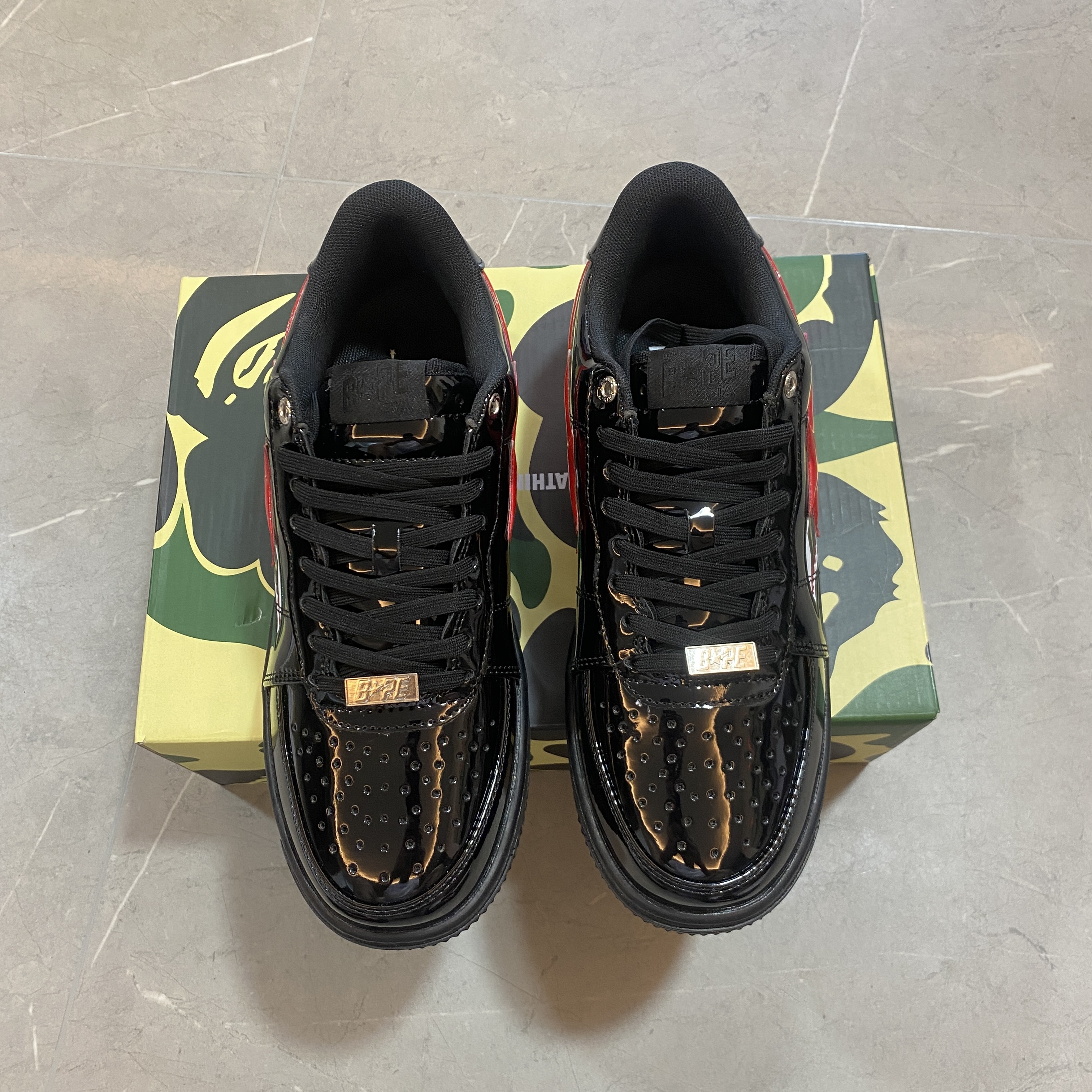 Bape Sta Low Shark Black