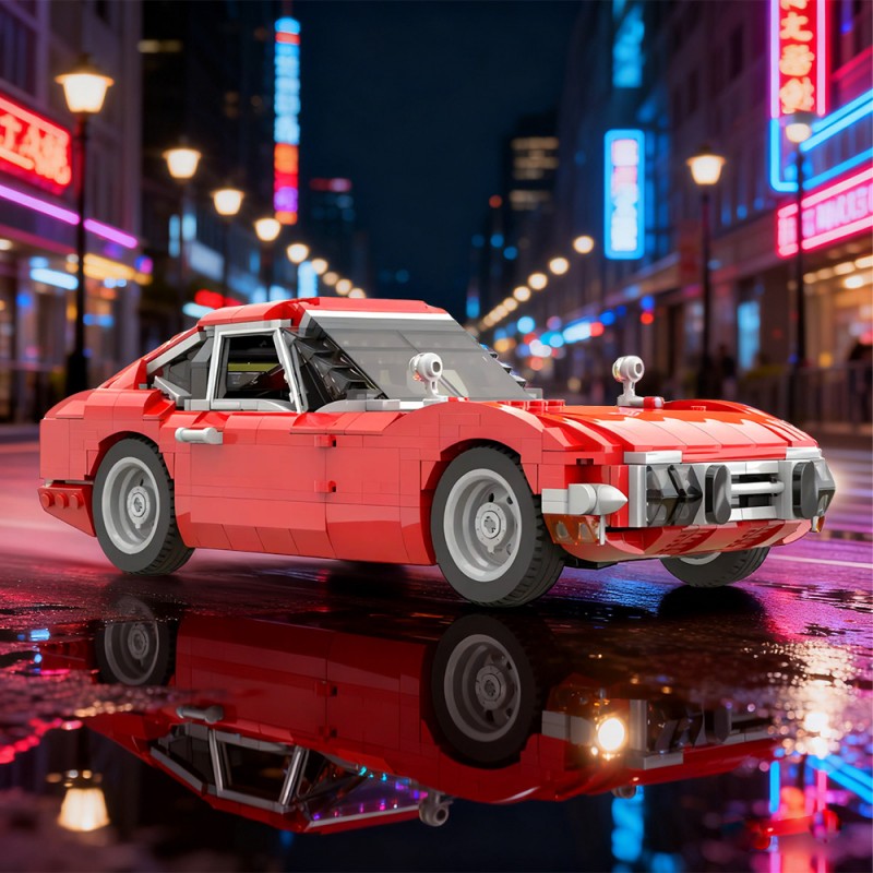 GOBRICKS MOC 207281 Toyota 2000GT - YWOBB