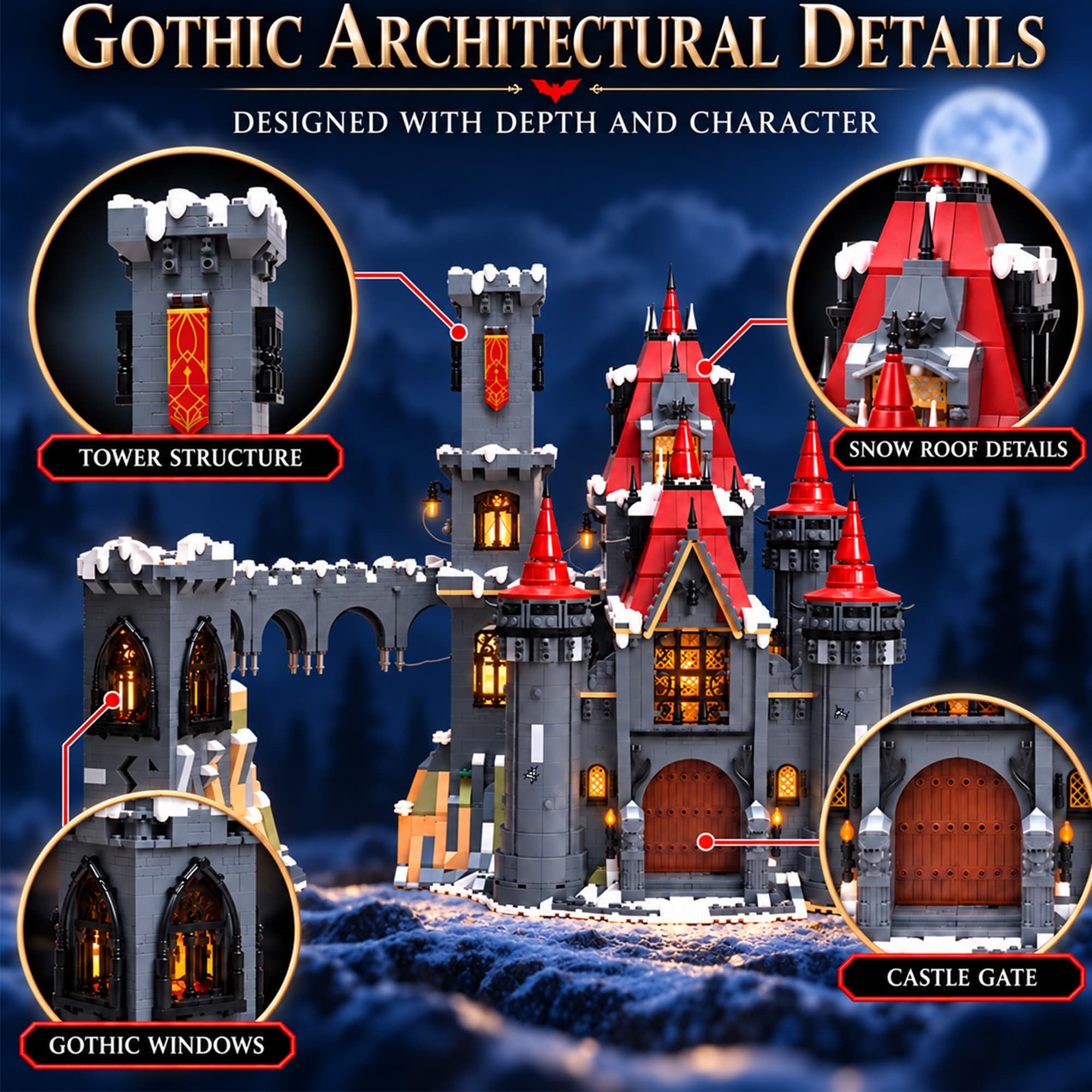 BOGAOBANG 86600 Vampire Castle - YWOBB