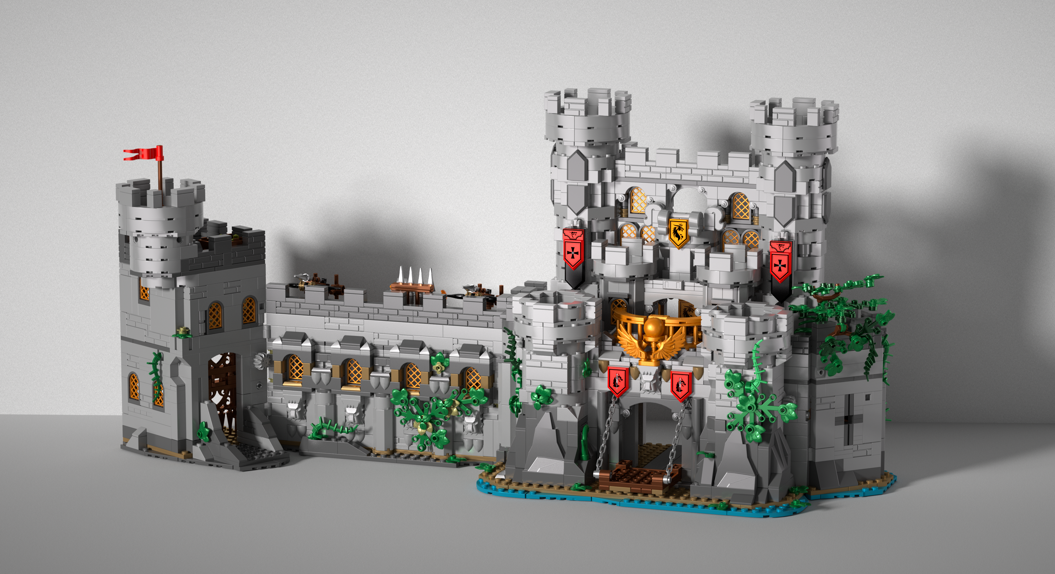 Iambrick 40211 Sword of Holy Spirit Castle - YWOBB