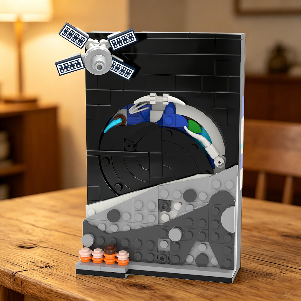 GOBRICKS MOC S1076 Earthset - YWOBB