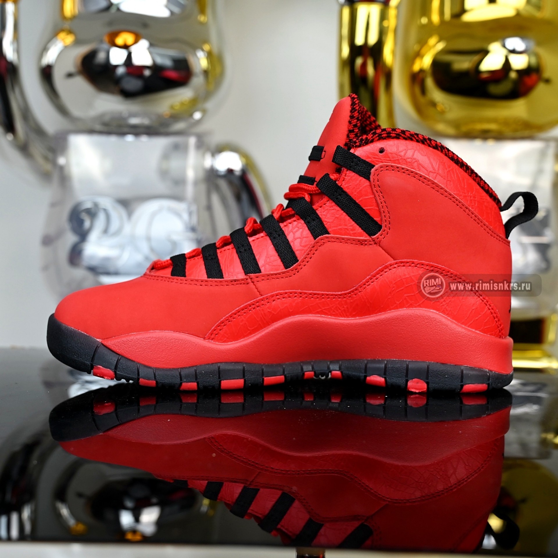 Air Jordan 10 Retro High OG “University RedBlack”  AJ9100-625