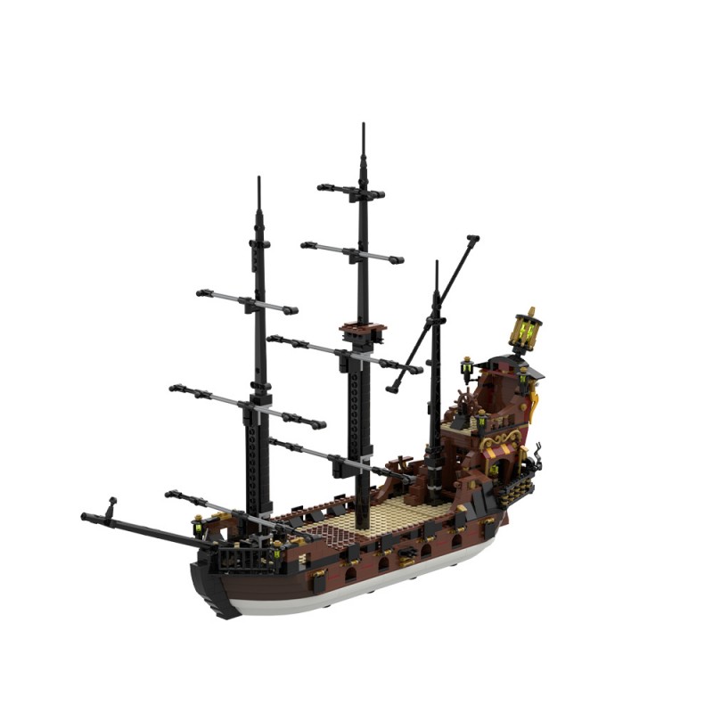 GOBRICKS MOC A2746 Jolly Roger´s Revenge - YWOBB