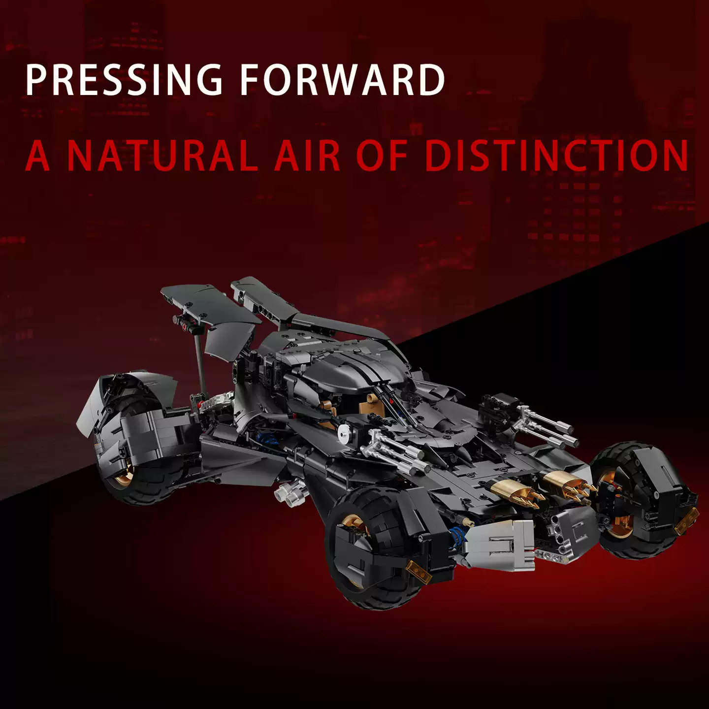 KBOX 10569 1:8 Batmobile - YWOBB