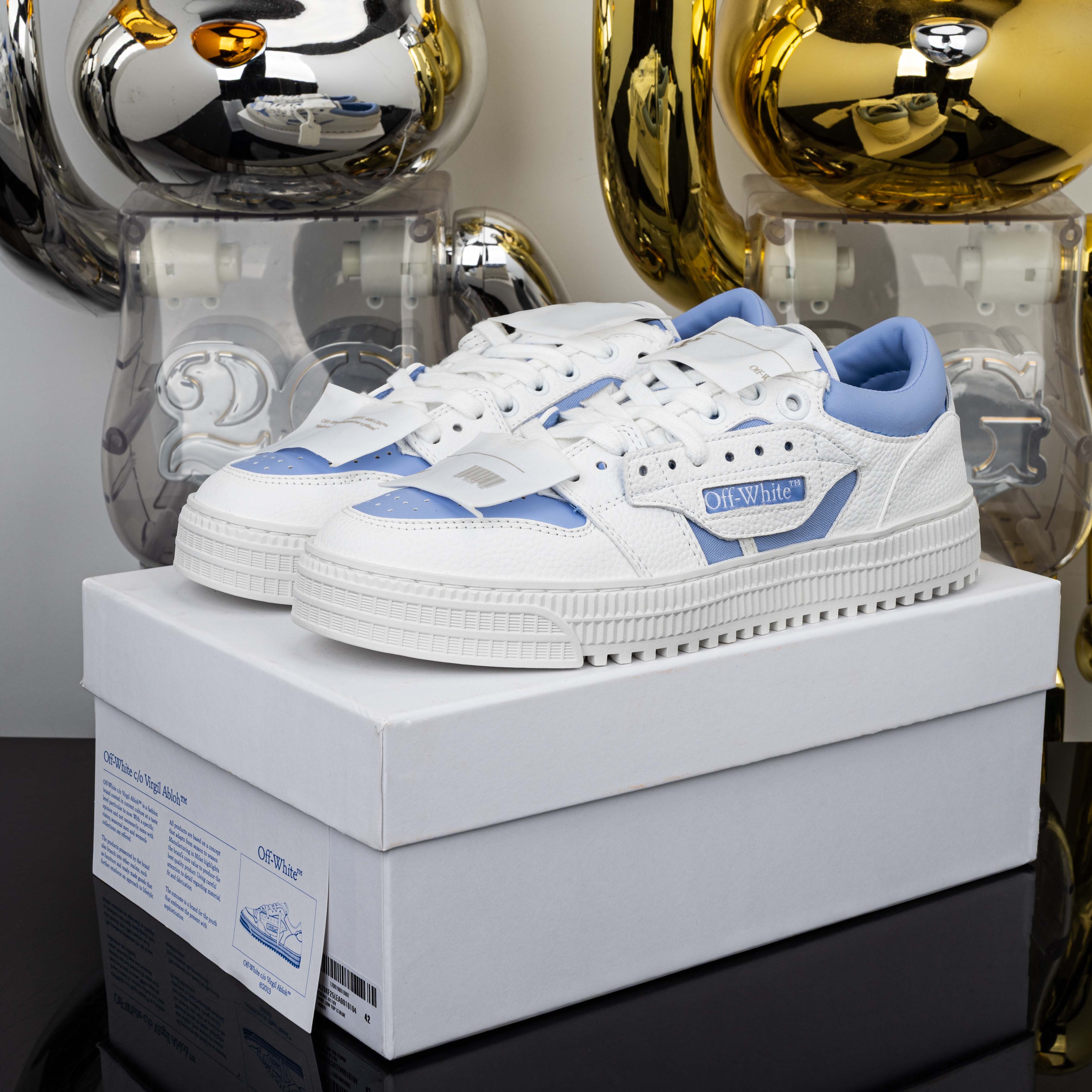 Off-White 3.0 Off Court Low Top Lt.Blue OMIA29KF25LEA0010104