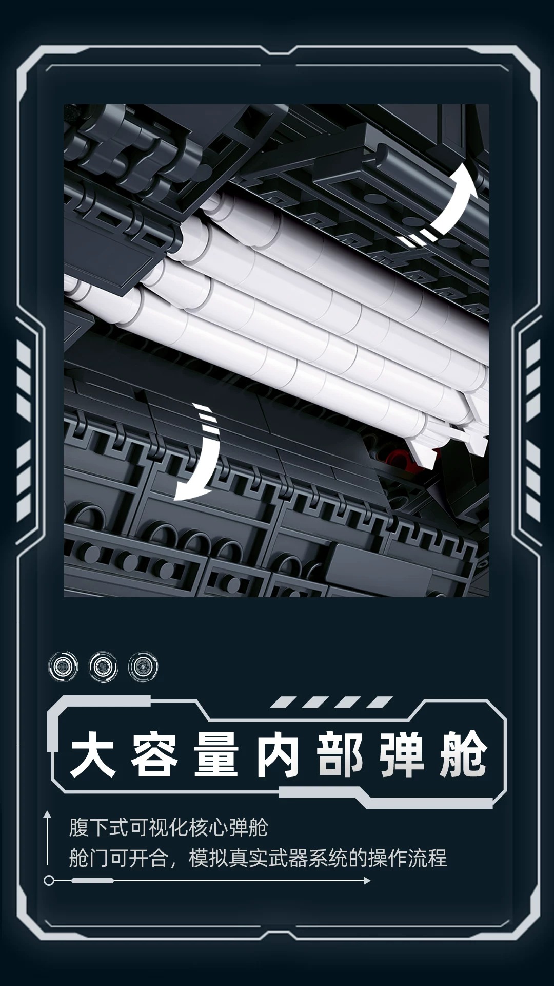 SLUBAN M38-B1525 J-36S Sixth-Generation Stealth Fighter Metallic Paint Version - YWOBB
