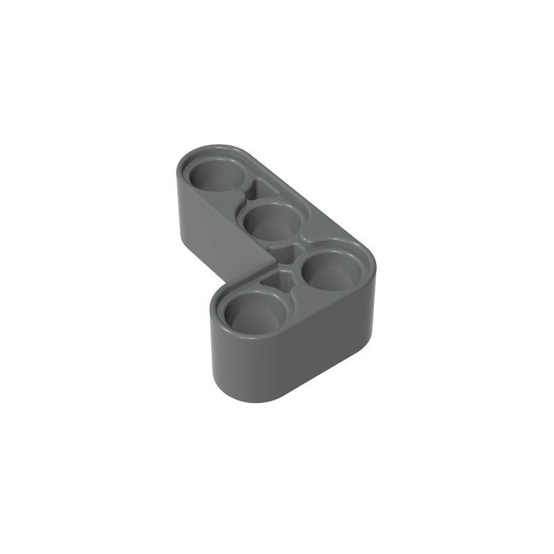 GOBRICKS GDS-21081 Technic, Liftarm, Modified Bent Thick L-Shape 2 x 3 - YWOBB