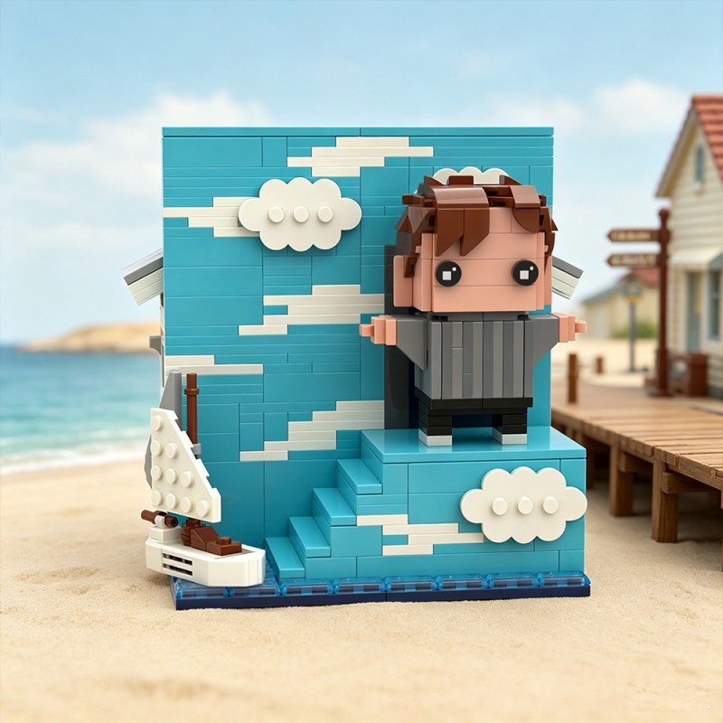 GOBRICKS MOC S1099 The Truman Show - YWOBB