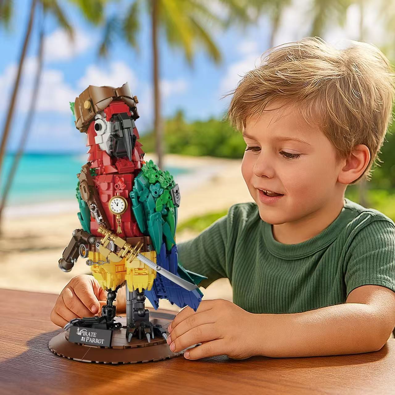 MIYOO 33125 Pirate Parrot - YWOBB