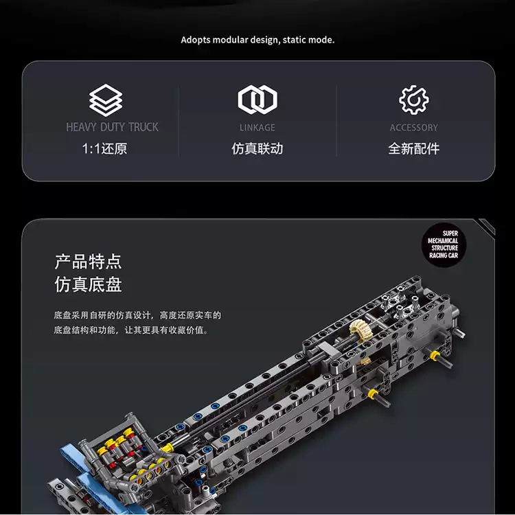 Eikee Y14006 1:14 Heavy duty truck - YWOBB