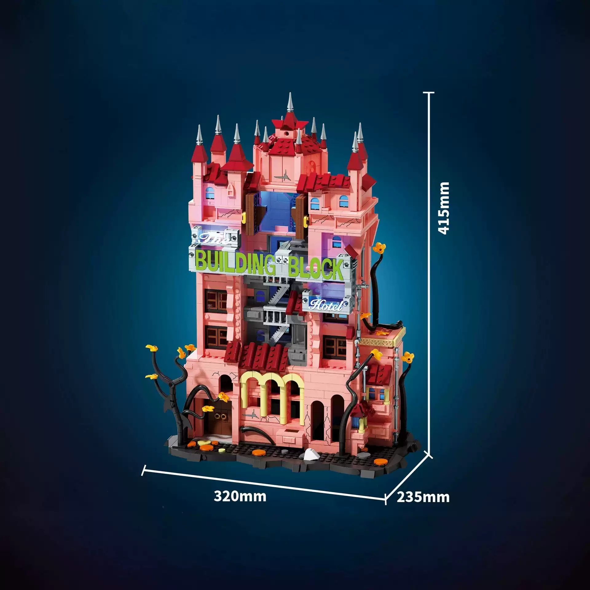 DK 80035 Ancient Castle Drop Tower - YWOBB