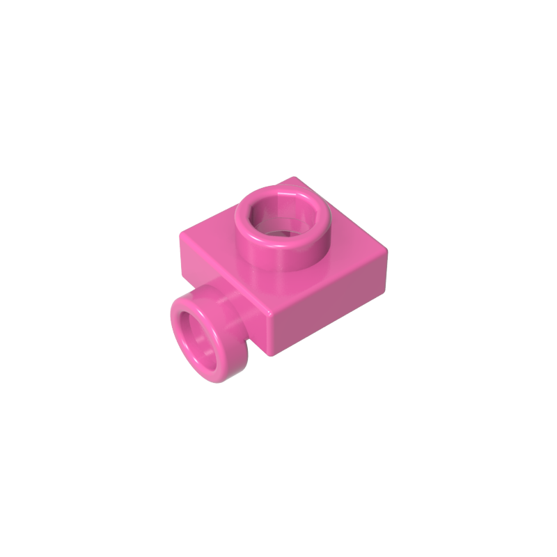 GOBRICKS GDS-90190 Plate 1 x 1 side with Open Stud - YWOBB