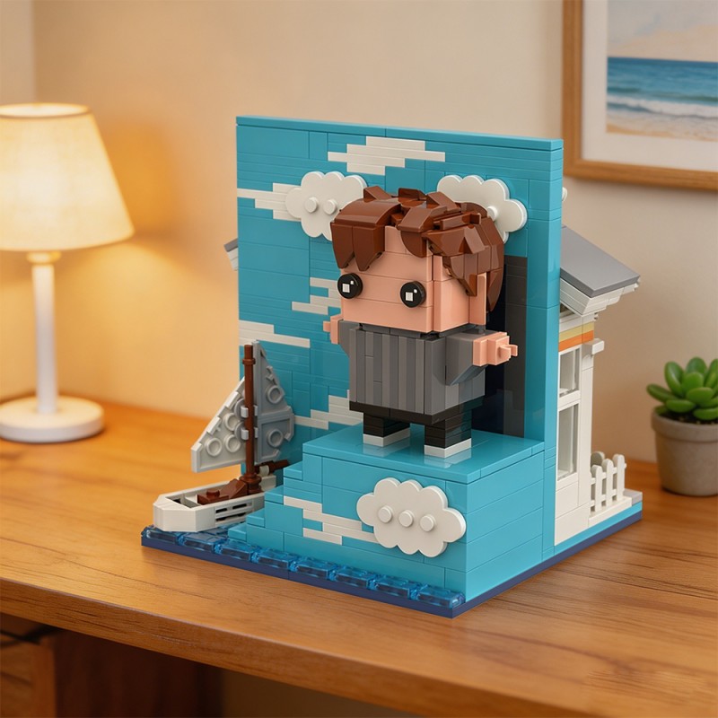 GOBRICKS MOC S1099 The Truman Show - YWOBB