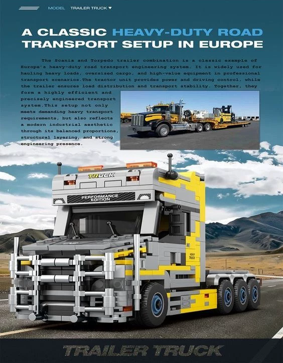 Reobrix 842 TRAILER TRUCK - YWOBB