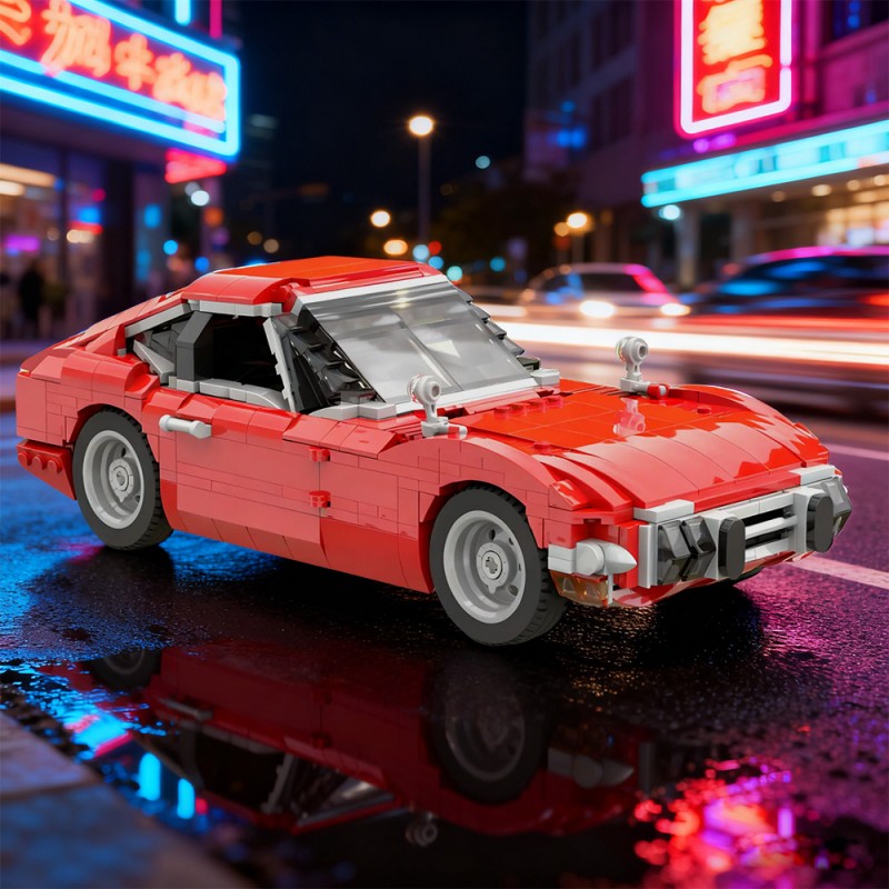 GOBRICKS MOC 207281 Toyota 2000GT - YWOBB
