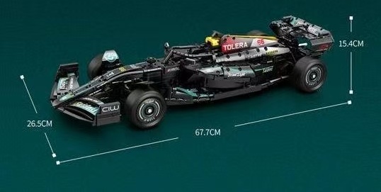 Reobrix 11040 1:8 F1 Racing Car - YWOBB