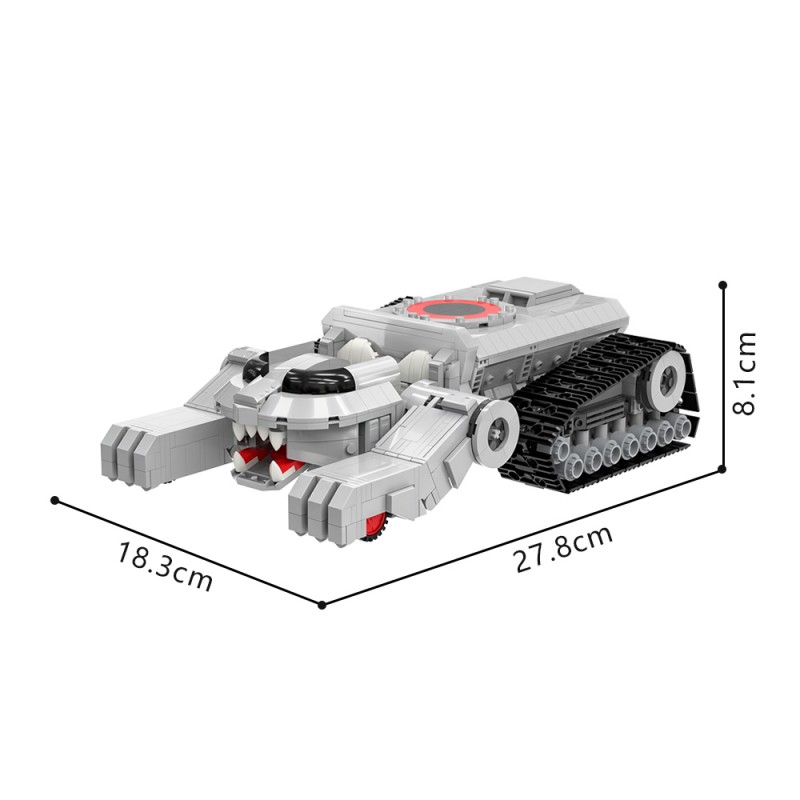 GOBRICKS MOC S1048 ThunderCats Vehicle - YWOBB