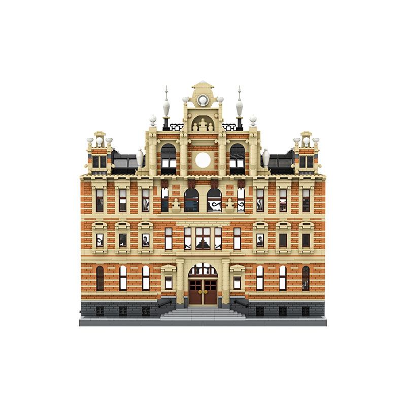 GOBRICKS MOC A2847 Amsterdam Droogbak - YWOBB