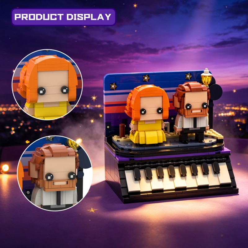 GOBRICKS MOC S1117 la la land - YWOBB