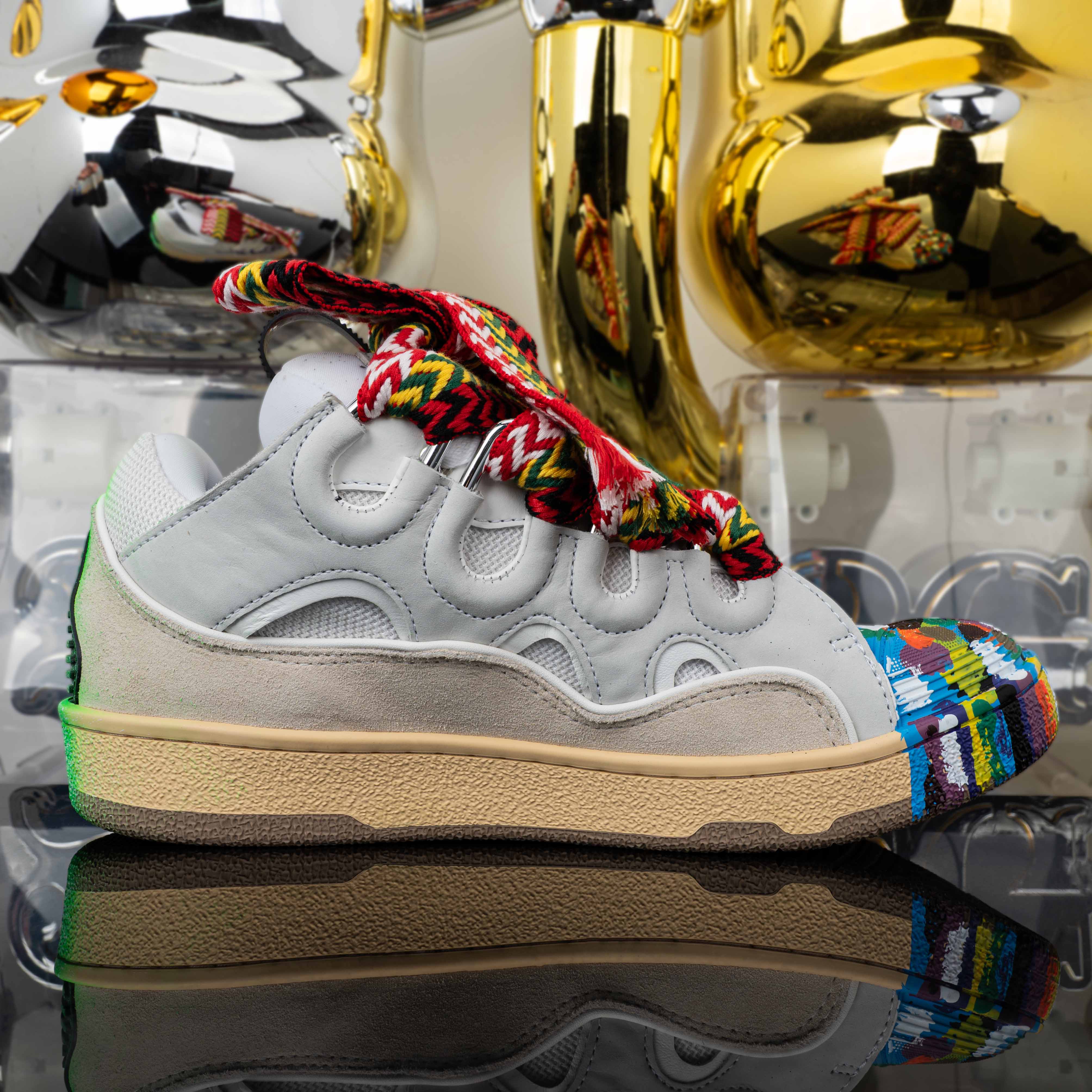 Lanv*n Curb Sneakers FM-SKRK11-DRGD-E2100S1