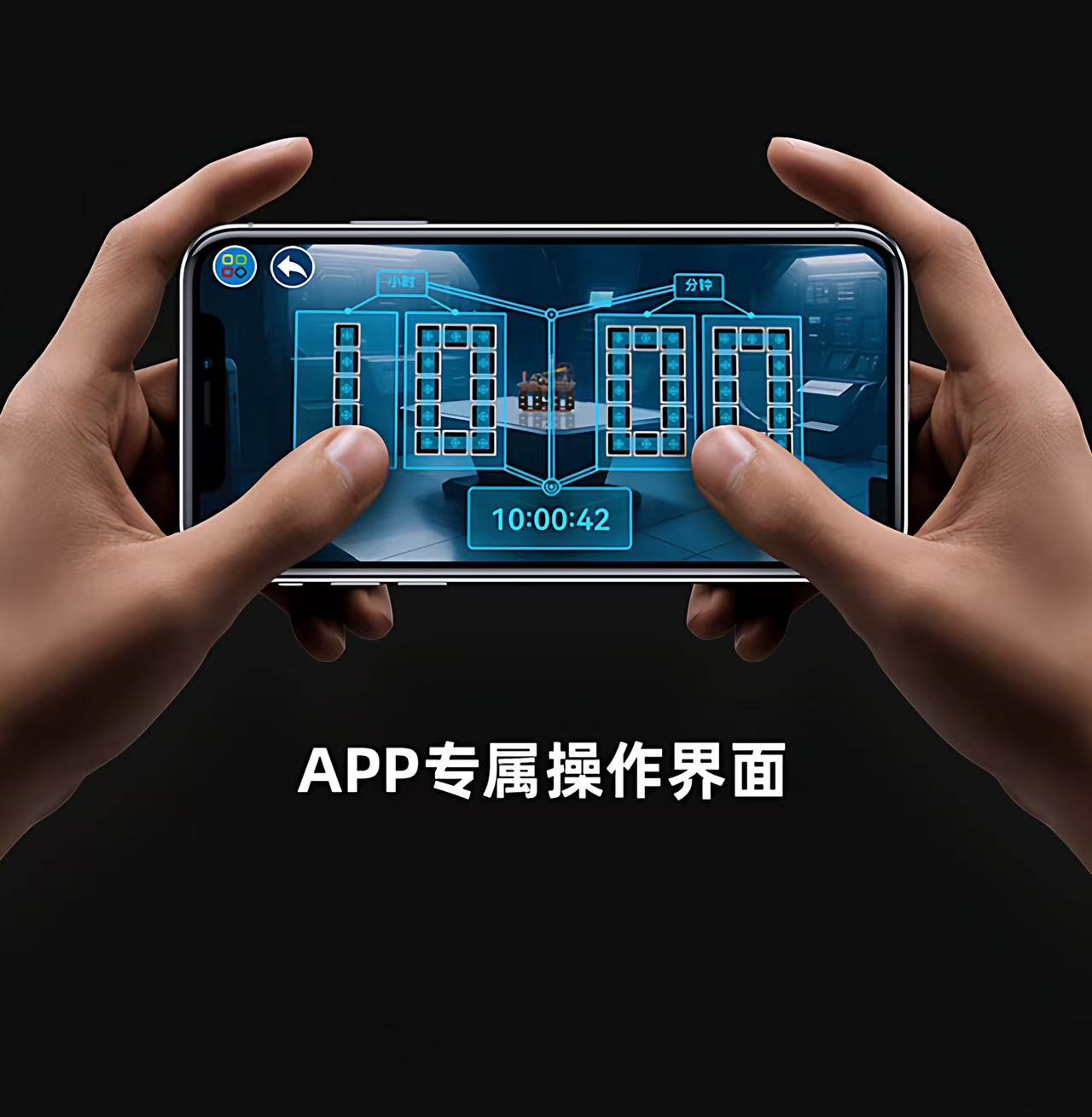 Mould King 10180 Steampunk Cube Clock - YWOBB