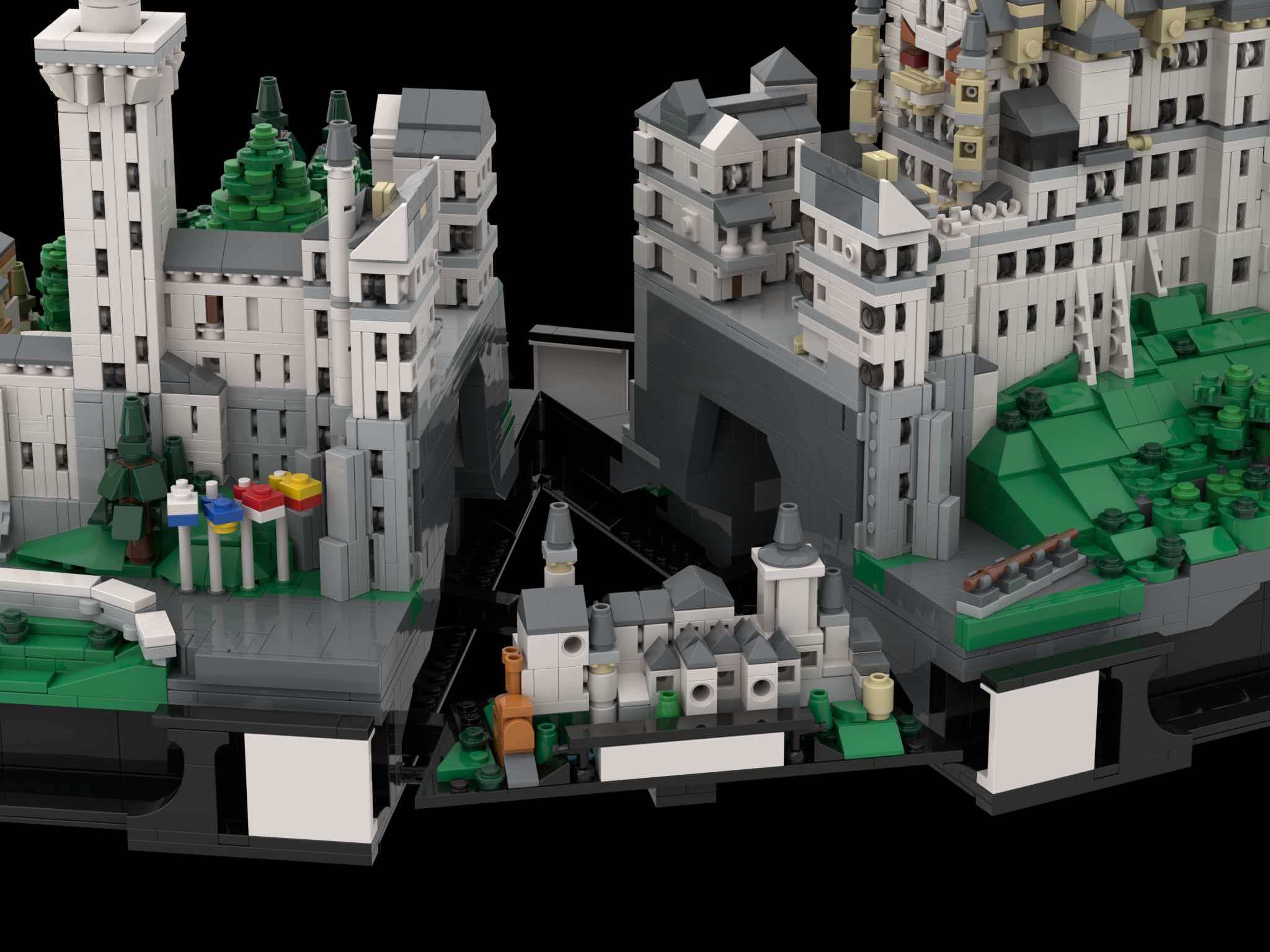 XINGBAO 88188 Schloss Neuschwanstein OVP EU Warehouse Version - YWOBB