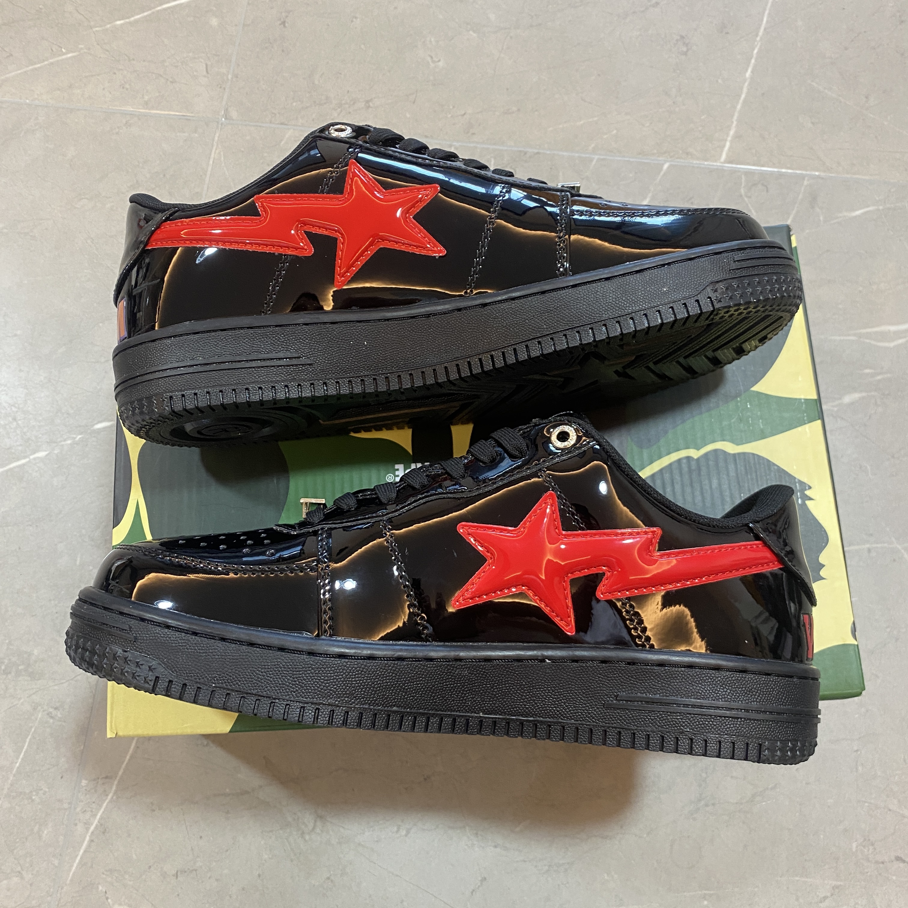 Bape Sta Low Shark Black