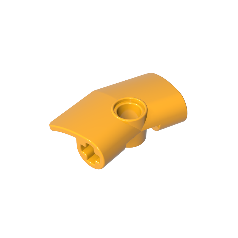 GOBRICKS GDS-90257 Technic Panel Curved # 3 2 x 3 x 1 Angled - YWOBB