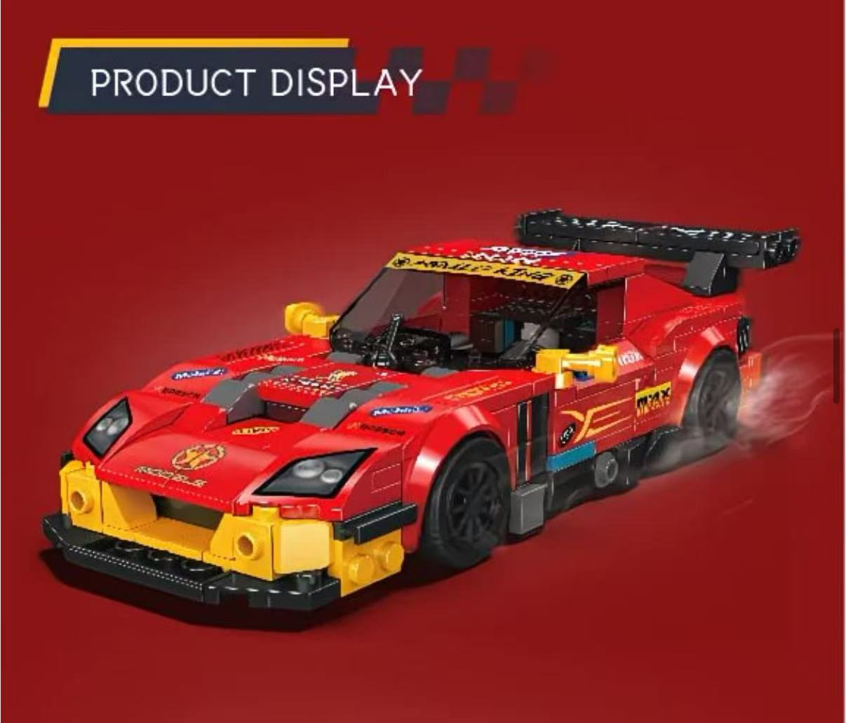 Mould King 27107 Ferrari 575 GTC - YWOBB