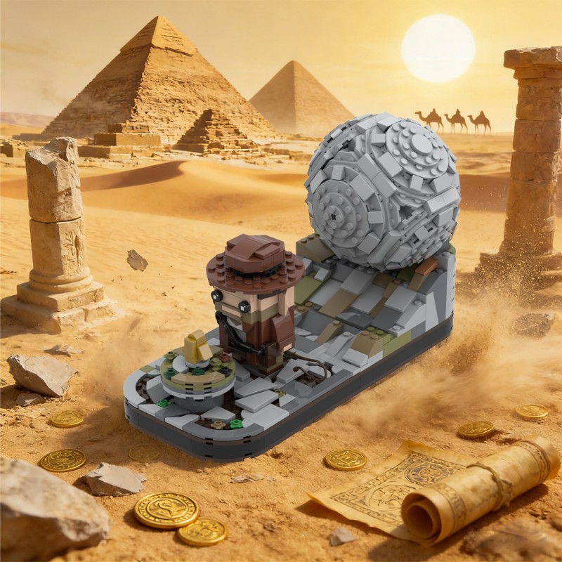 GOBRICKS MOC S0139 Indiana Jones Raiders of the Lost Ark - YWOBB