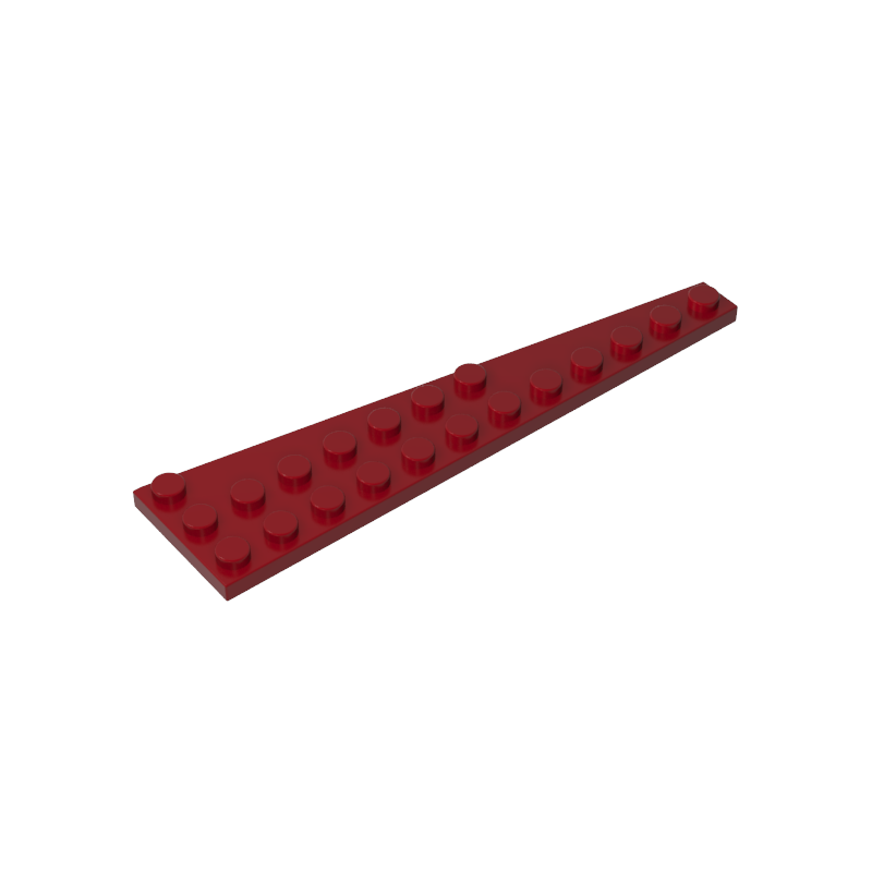 GOBRICKS GDS-708  Plate 12 x 3 Left - YWOBB