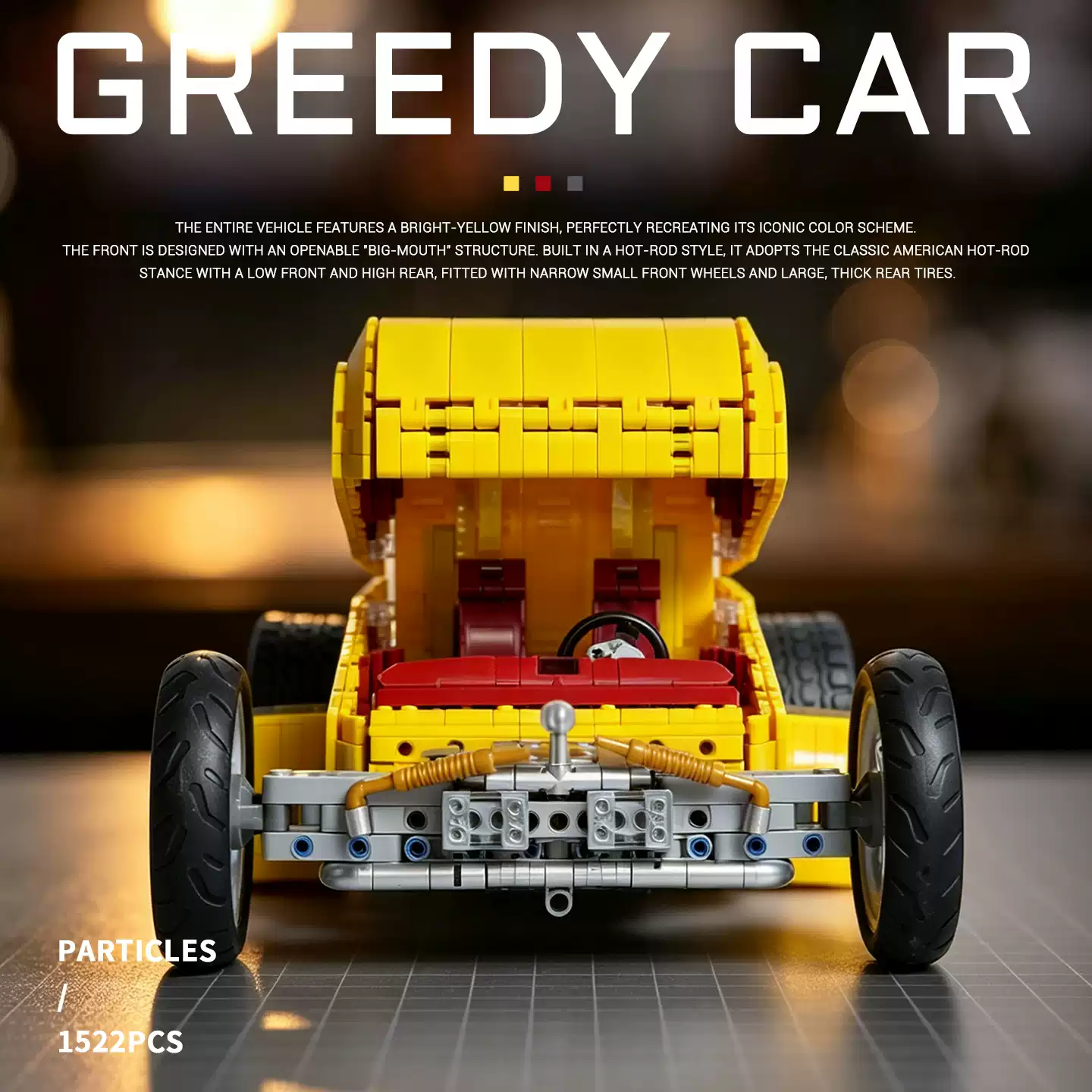Small Angle JD090 GREEDY CAR - YWOBB