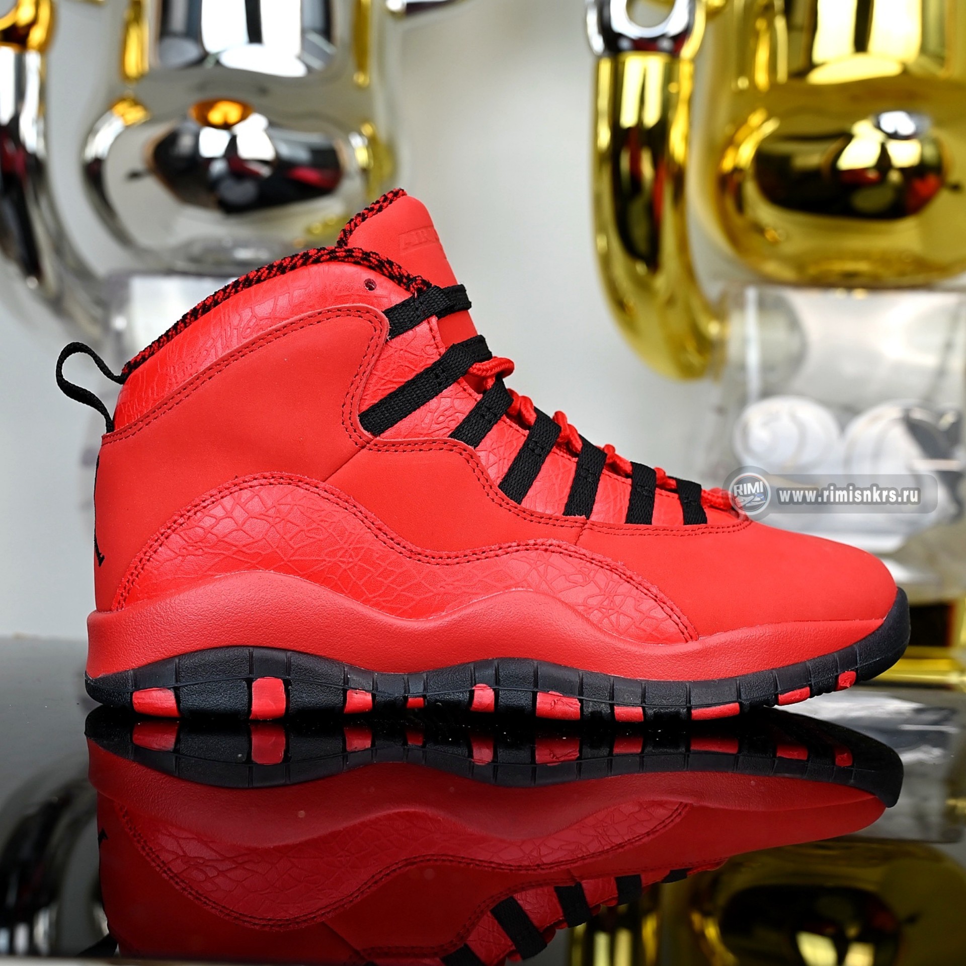 Air Jordan 10 Retro High OG “University RedBlack”  AJ9100-625