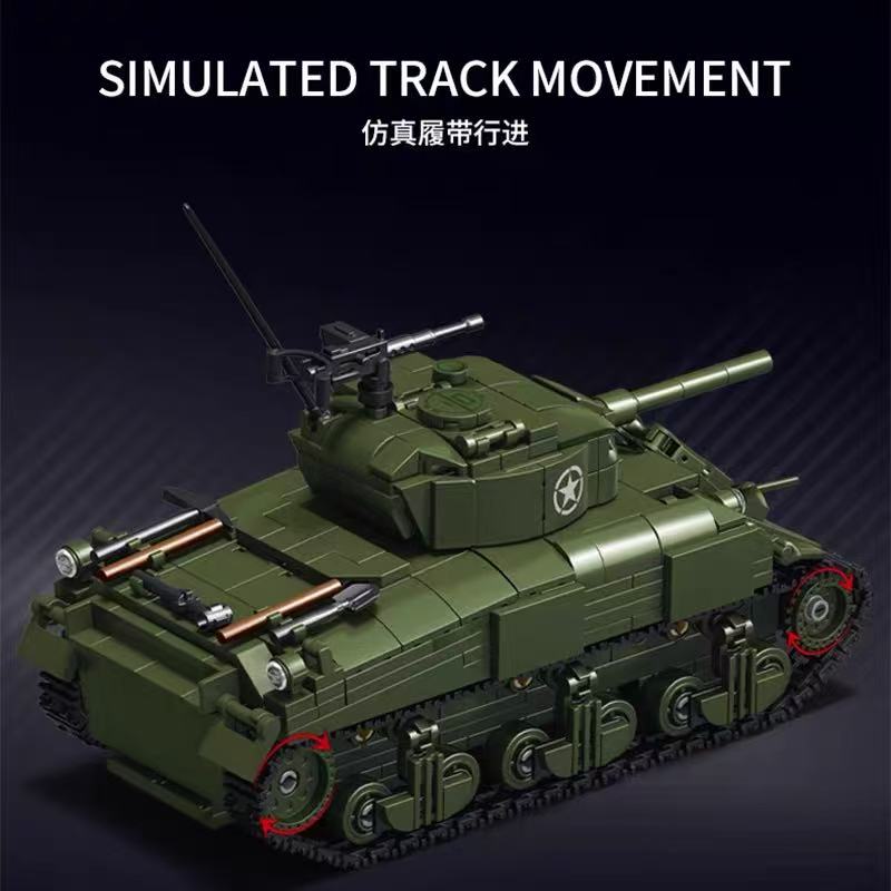 LY 66108 M4A1 BATTLE TANK - YWOBB