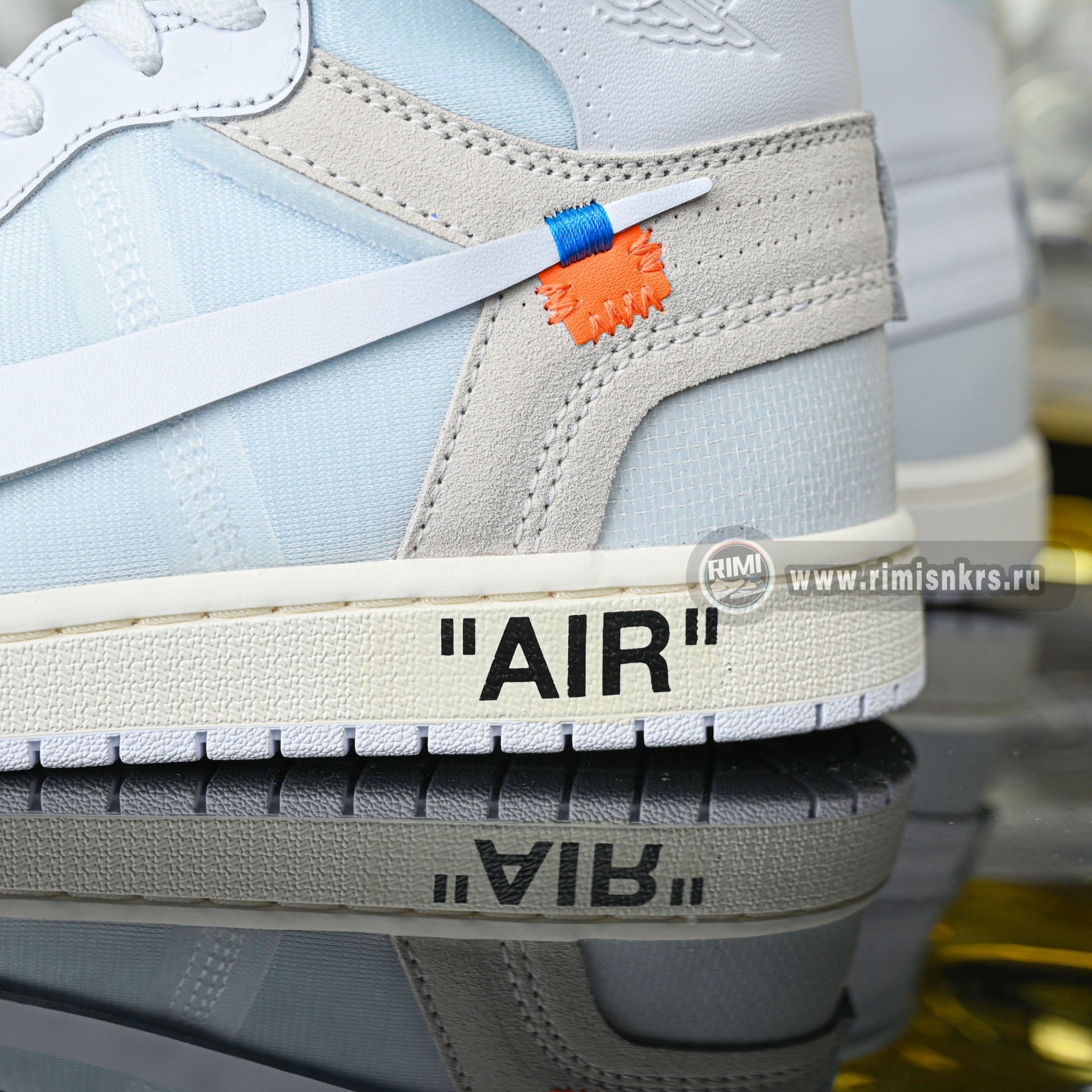 Virgil Abloh Archive x Air Jordan 1 High ‘Alaska’ AA3834-100