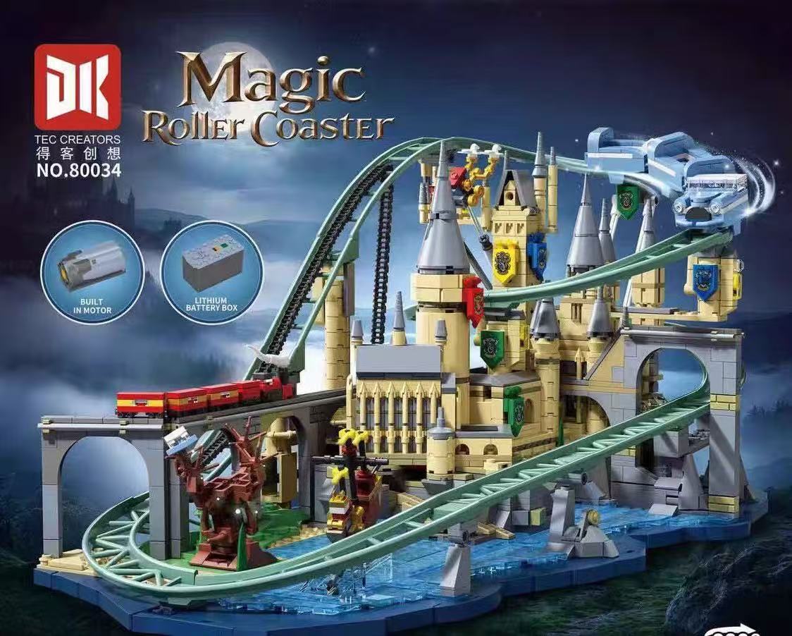DK 80034 Magic Castle Roller Coaster - YWOBB
