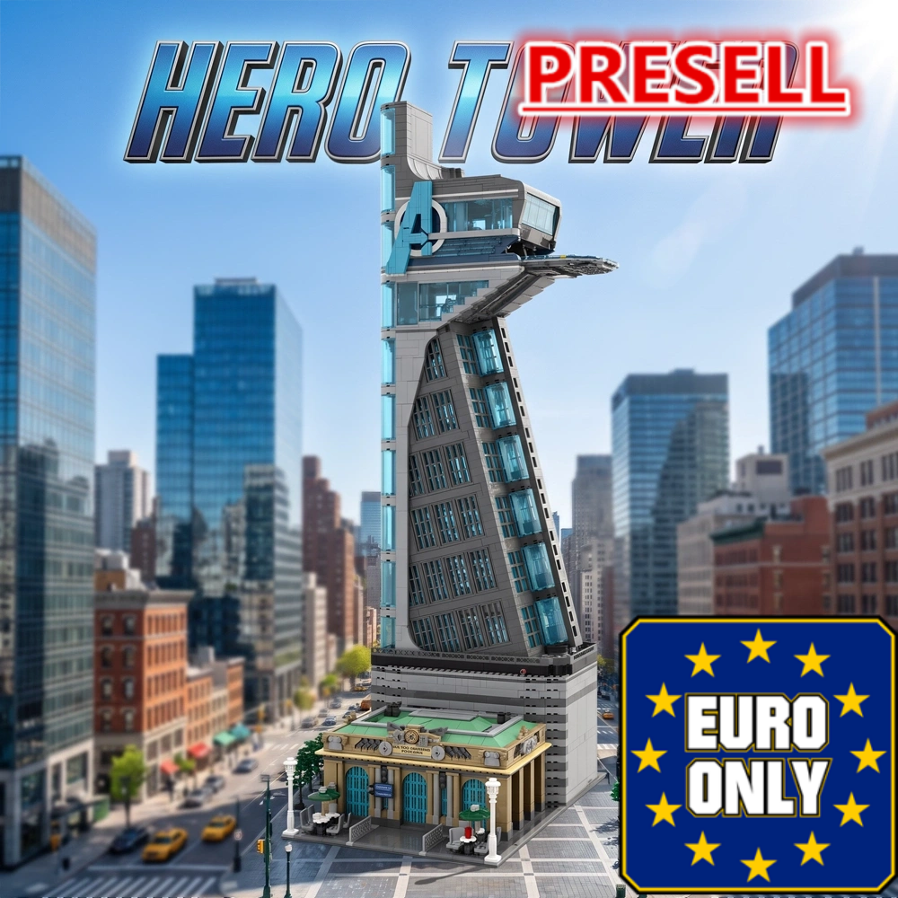 BOGAOBANG 52800 The Avengers HERO TOWER with Lights OVP EU Warehouse Version - YWOBB