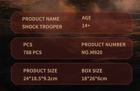 Amazing Block M920 Star Plan SHOCK TROOPER - YWOBB
