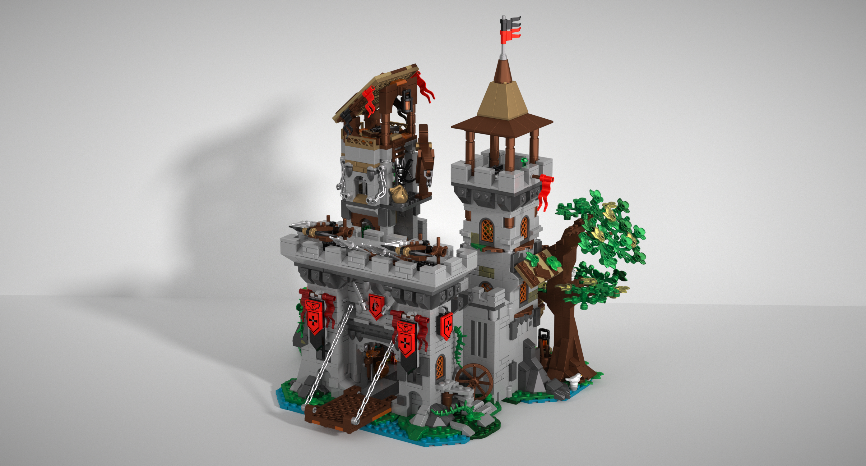Iambrick 40210 Holy Spirit Knight Fortress - YWOBB